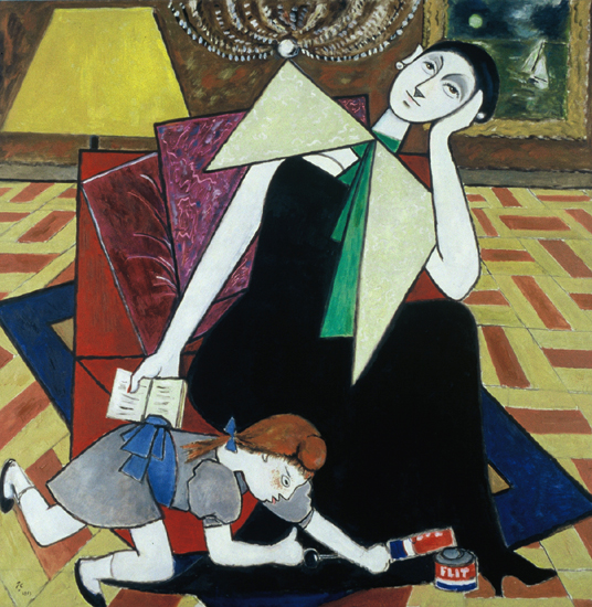    "Madame Favini et sa fille " (1953)  Copyright Adagp, Paris 2007