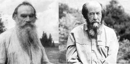 Солженицын, конечно, развил и модернизировал Толстого. При всей глубине своего проникновения в адскую сущность одержимого человека, Лев Николаевич никогда не доходит до неслыханно смелой мысли Александра Исаевича.