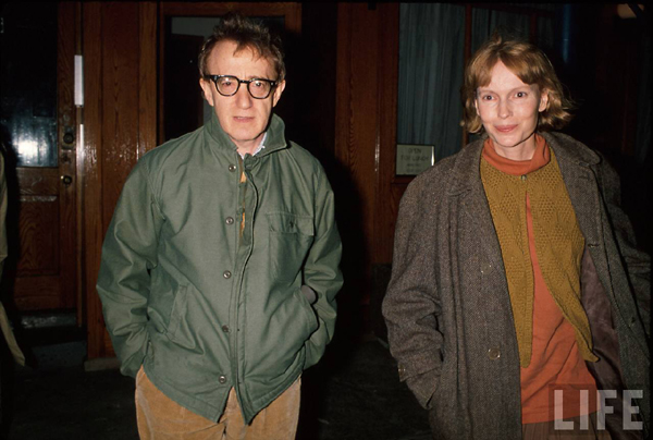 Вуди Аллен и Миа Фэрроу, 1990 год. Фото из архива LIFE