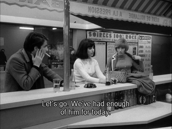 1966 год, кадр из фильма Годара "Мужское-женское"