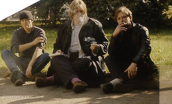 Димамишенин и его друзья, примерно 1991 год