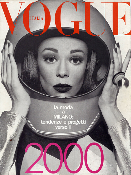 Леди Мисс Кир на обложке итальянского Vogue, 2000 год