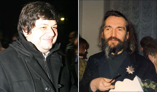 Слева Игорь Шулинский, справа Тимур Новиков