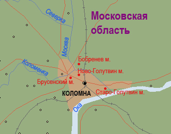 В Коломне и вокруг нее сейчас четыре действующих монастыря. Старо-Голутвин и Бобренев - мужские, а Ново-Голутвин и Брусенский - женские