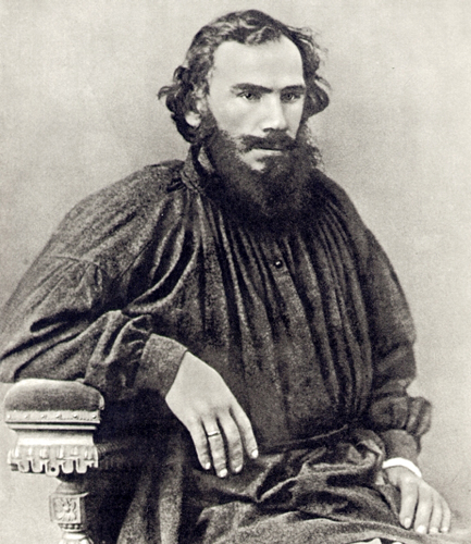 Лев Толстой в период писания романа «Война и мир»