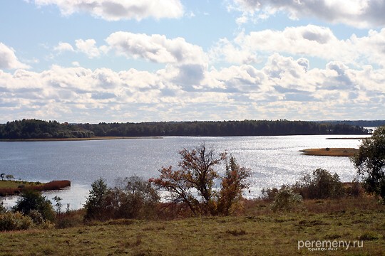 Жижицкое озеро со стороны Карева