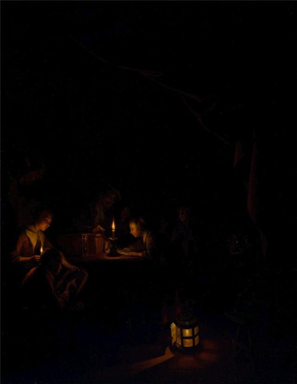 Герард Доу. Вечерняя школа 1623-1625