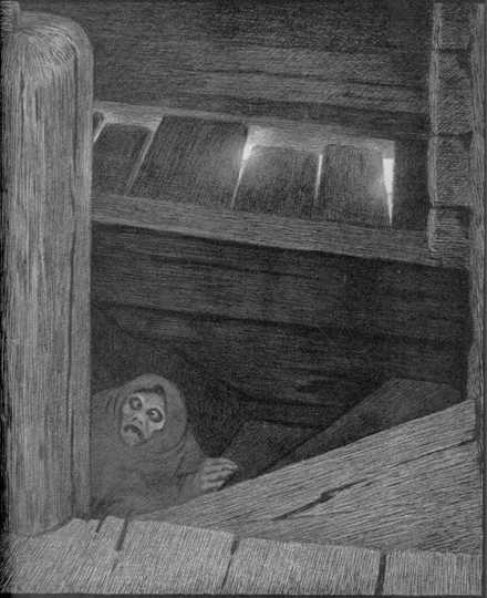 Теодор Киттельсен. «Чума на лестнице». 1895