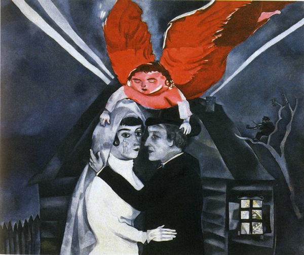 Марк Шагал Свадьба. 1918
