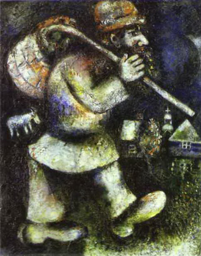 Марк Шагал. "Вечный жид". 1923 -1925