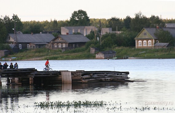 Каргополь, река Онега
