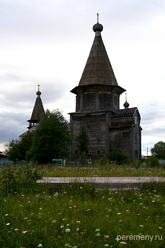 Покровская церковь в Лядинах. Точнее – Покровско-Власьевская. Построена в 1761 году