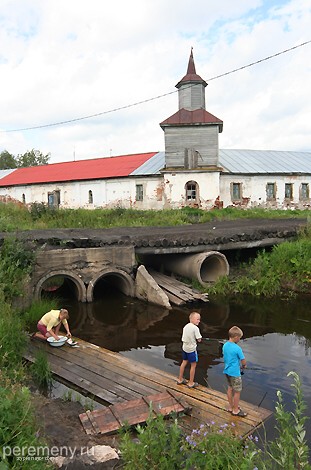 Стирка, ужение рыбы на Соре. Благодать