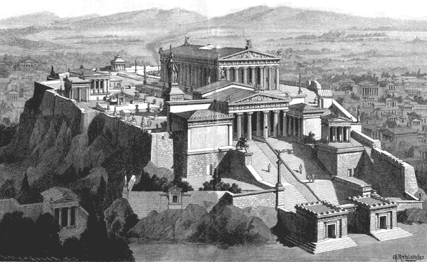 Одно из самых знаменитых греческих мест силы – Афинский акрополь