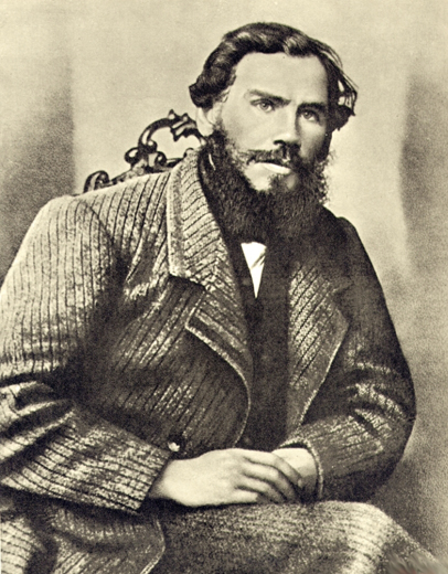 Лев Толстой. Фото 1862 года