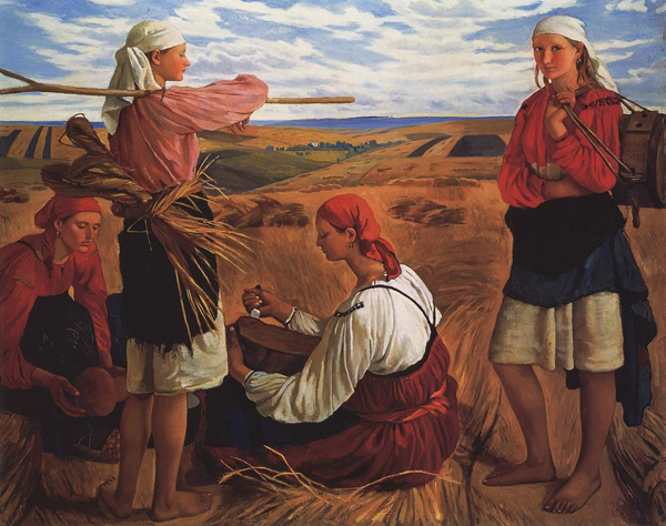 Зинаида Серебрякова. Жатва