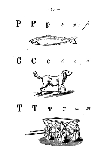 Страница из «Новой азбуки»