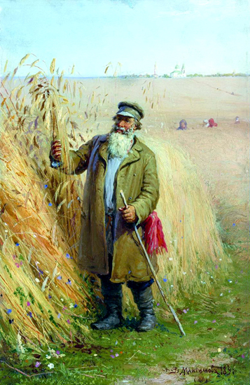 Василий Максимов. "После обедни"