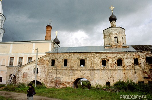 Входо-Иерусалимсакя церковь Борисоглебского монастыря