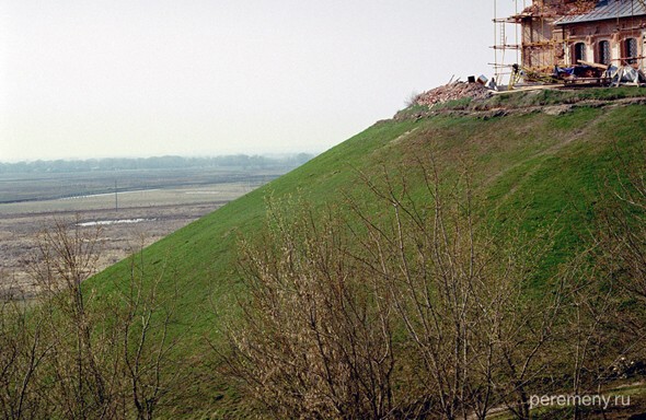 Епифанская горка, долина Дона, на горе Успенская церковь
