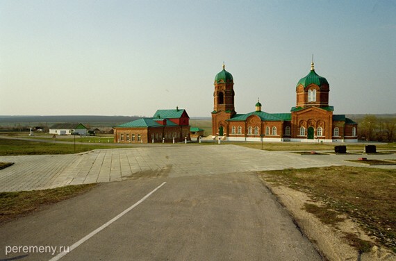 Село Монастырщина, Памятный храм на месте Куликовского сражения. В этой церкви музей