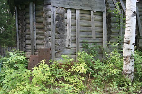 Успенская церковь, оставшаяся от Княжей пустыни. К ней прислонены две могильных плиты. Одну из них принес из Сибири крестьянин Лука Васильев, а другая была положена на его могилу. Кто такой был этот Лука - загадка