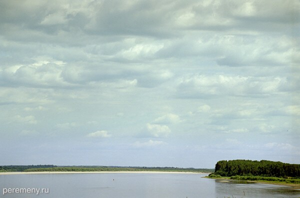Северная Двина в районе Большой Горы