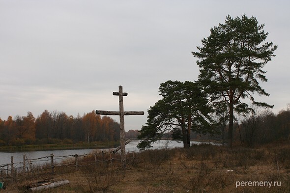 Владимирская область, Вязниковский район, Серапионова пустынь (о ней см. место силы №26). Какая печальная ци в этом месте