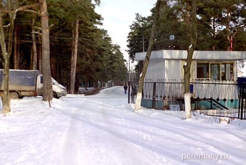 Вход в Сухановку был здесь