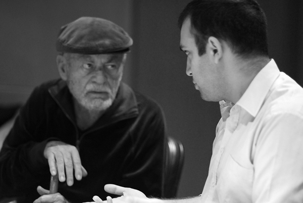 де Лаурентис обсуждает бюджет фильма "Ганнибал: Восхождение" (Hannibal Rising) с с Иланом Эшкери на Abbey Road