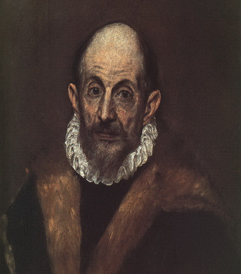 Эль Греко. Портрет старика, предположительно автопортрет