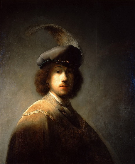 Рембрандт. Автопортрет в 23 года