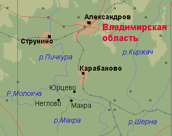 Карта города карабаново