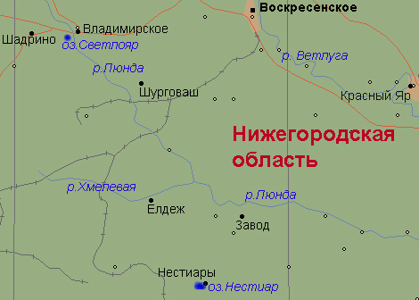 От Владимирского до Нижнего Новгорода примерно 130 километров