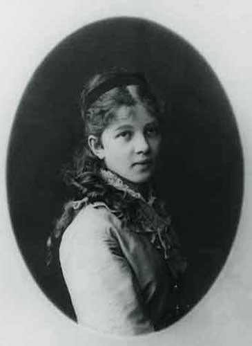 Александра Андреевна Блок - мать Александра Блока, 1889