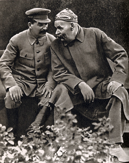 Реальные болотники - Сталин и Горький. 1931 год