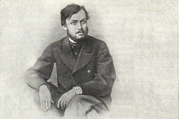 Глеб Успенский, 1868 год, фото: Н. Абрагамсон