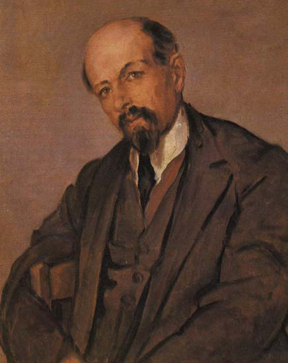 Ленин (1909-1910). Портрет работы Эмиля Бернара