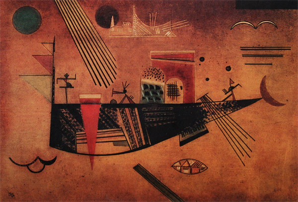 "Причудливое", 1930 г. Кандинский