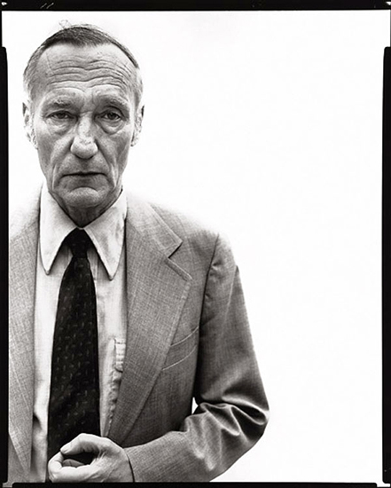 Richard Avedon, William Burroughs, writer, New York, July 9, 1975,