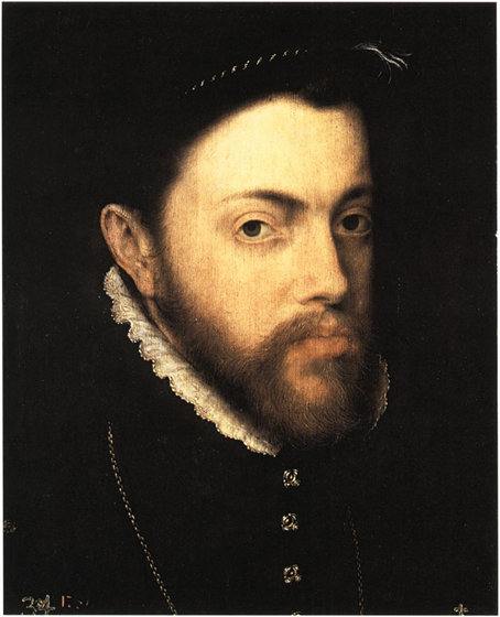 Philip II, Antonis Mor, c. 1555-8 (Museo del Prado, Madrid).