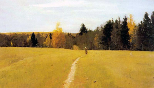 Осень. Домотканово. 1892