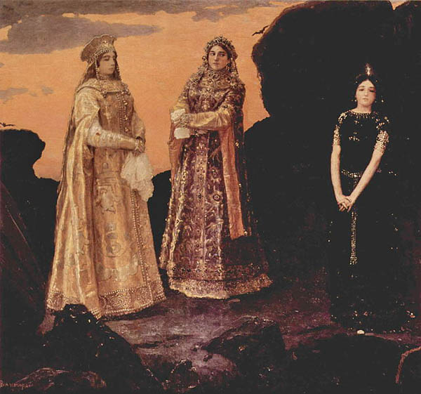 Три царевны. 1881