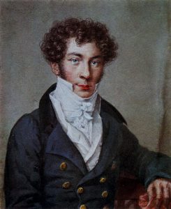 Н.Уткин. Портрет К.Батюшкова. 1815 г.