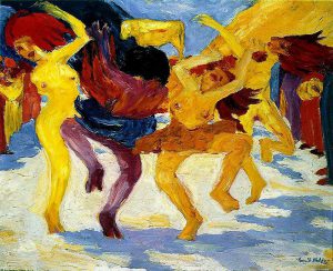 Э.Нольде. «Танец», 1910