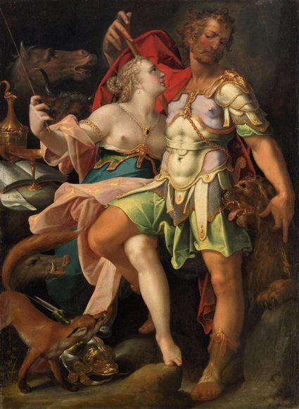 Одиссей и Кирка. Бартоломеус Спрангер