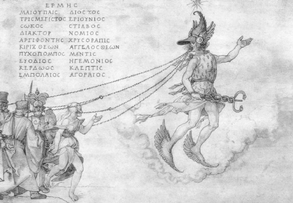 Альбрехт Дюрер. Аллегория красноречия, 1514