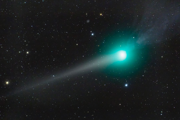 Two Tails of Comet Lulin. Credit & Copyright: Richard Richins (NMSU) 