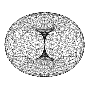 Так можно представить себе четырехмерный сфероид