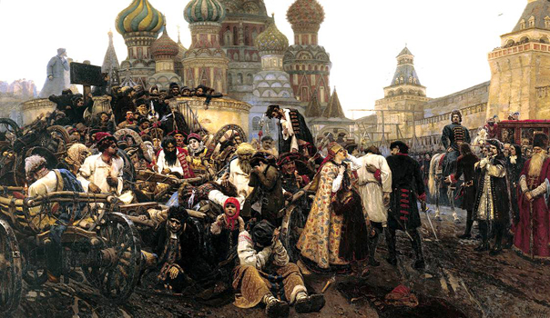 «Утро стрелецкой казни» (1881) Сурикова